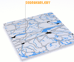 3d view of Södra Karleby