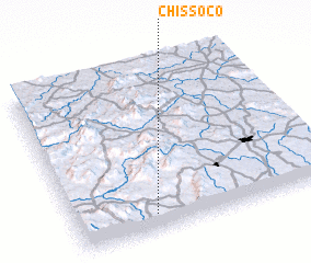 3d view of Chissoco