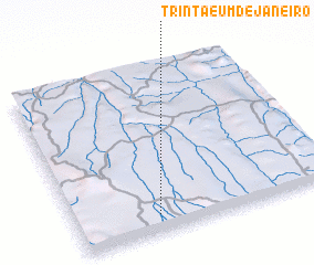 3d view of Trinta-e-um de Janeiro
