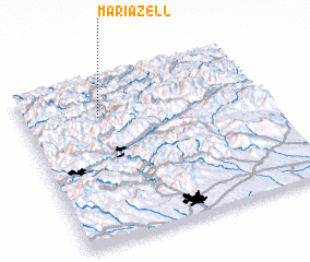 3d view of Mariazell