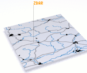 3d view of Žďár