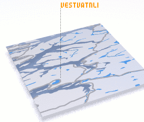 3d view of Vestvatnli