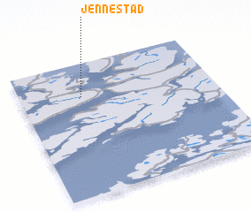 3d view of Jennestad