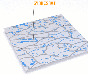 3d view of Gynnesnöt