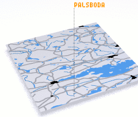 3d view of Pålsboda