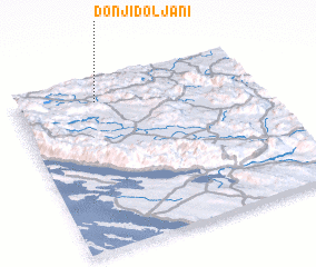 3d view of Donji Doljani