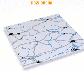 3d view of Bozkovska