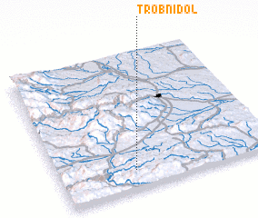 3d view of Trobni Dol