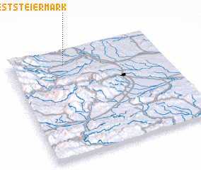 3d view of Wetzelsdorf in der Weststeiermark