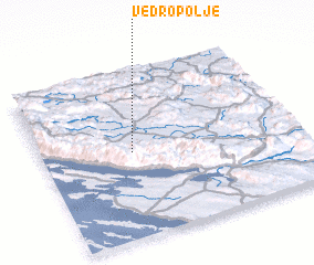 3d view of Vedro Polje