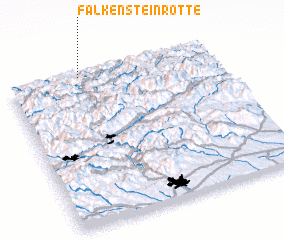 3d view of Falkensteinrotte
