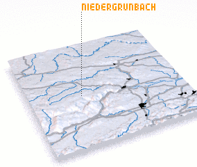 3d view of Niedergrünbach