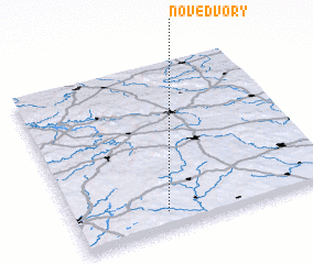 3d view of Nové Dvory