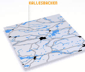 3d view of Kallesbacken