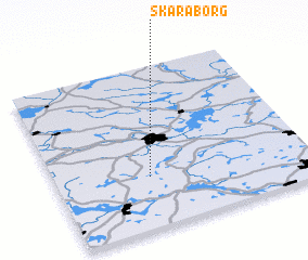 3d view of Skaraborg