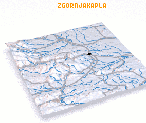 3d view of Zgornja Kapla