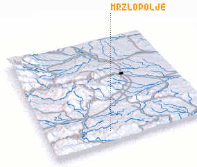 3d view of Mrzlo Polje