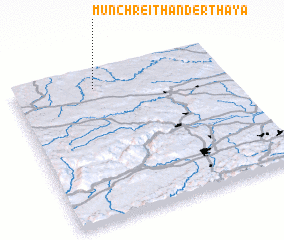 3d view of Münchreith an der Thaya