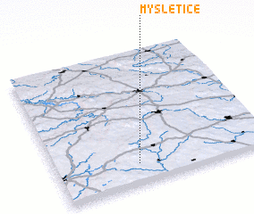 3d view of Mysletice