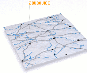 3d view of Zbudovice