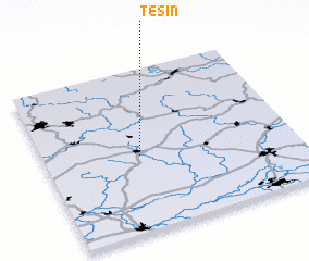 3d view of Těšín