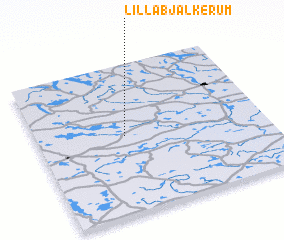 3d view of Lilla Bjälkerum