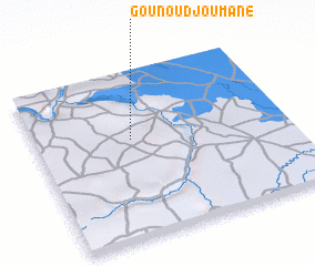 3d view of Gounou Djoumane