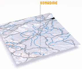 3d view of Komadine