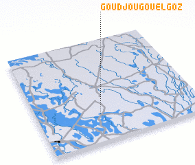 3d view of Goudjougou el Goz