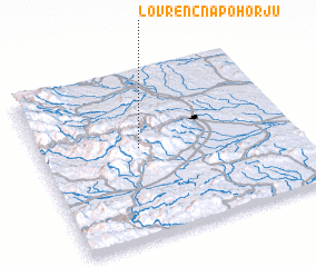 3d view of Lovrenc na Pohorju