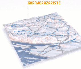 3d view of (( Gornje Pazarište ))