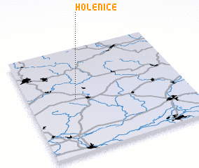 3d view of Holenice