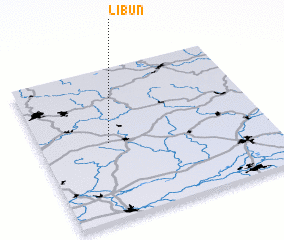 3d view of Libuň