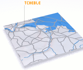 3d view of Tchéblé