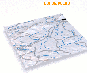 3d view of Donji Zvečaj