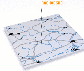 3d view of Náchodsko