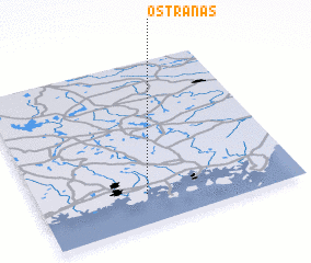 3d view of Östranäs