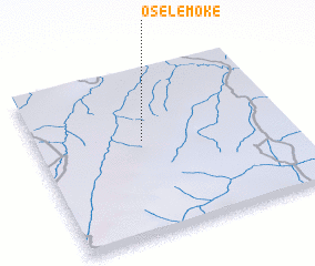 3d view of Osélé-Moké