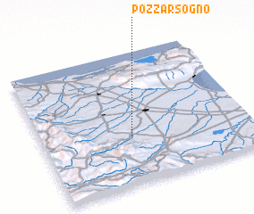 3d view of Pozzarsogno
