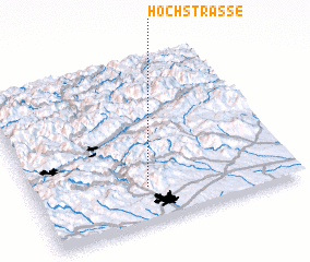 3d view of Hochstrasse