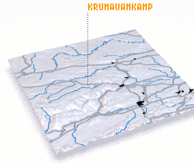 3d view of Krumau am Kamp