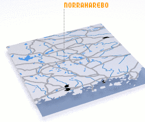 3d view of Norra Harebo