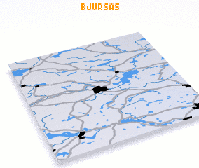 3d view of Bjursås