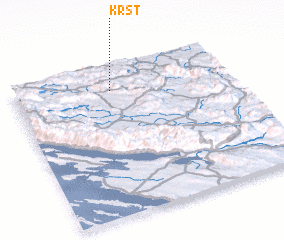 3d view of Krst