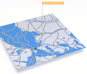 3d view of Koudougou