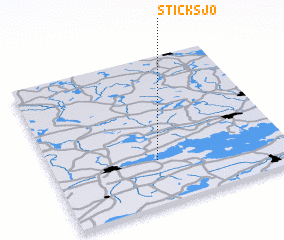 3d view of Sticksjö