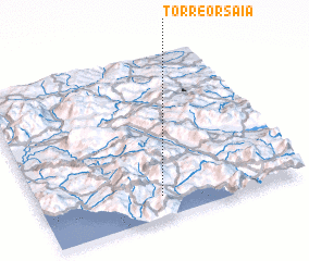 3d view of Torre Orsaia