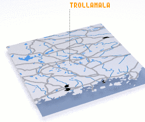 3d view of Trollamåla