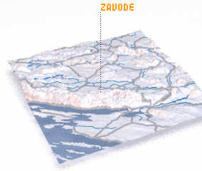 3d view of Zavođe