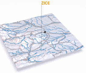 3d view of Žiče